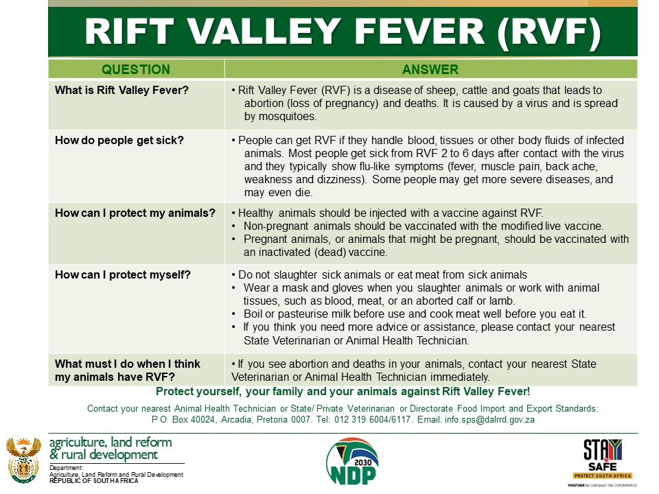 Rift Valley Fever - NICD